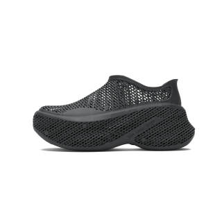 Scry ZERO A07 Pu Casual Shoes Unisex Black