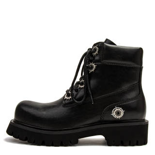 1997K Short Combat Boots Unisex Black