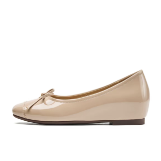 AFJI Microfiber Leather Casual Shoes Women's Nude