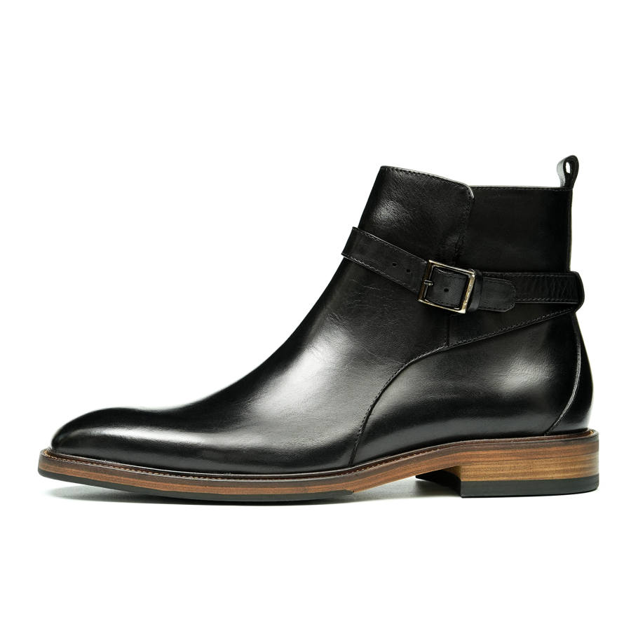 ASTON M.JAZZ Combat Boots Men's Black/Coffee