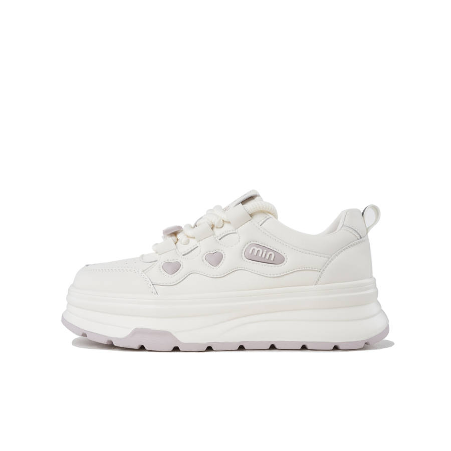 RITAI Skateboard Shoes Women's Low Top White