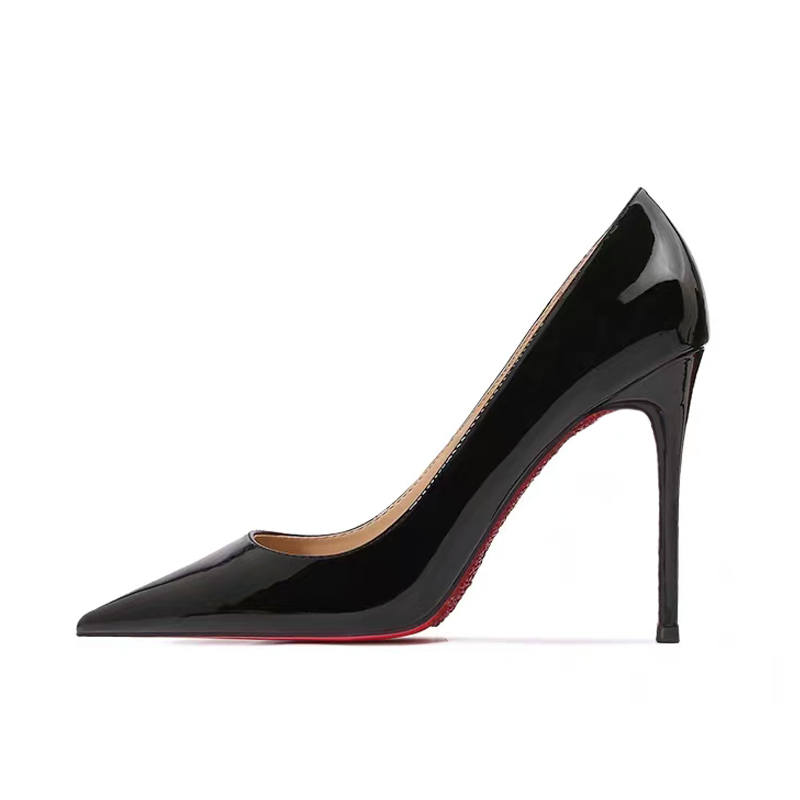 WOXXXN Slim Heel High Heels Women's Black Gift Box Set