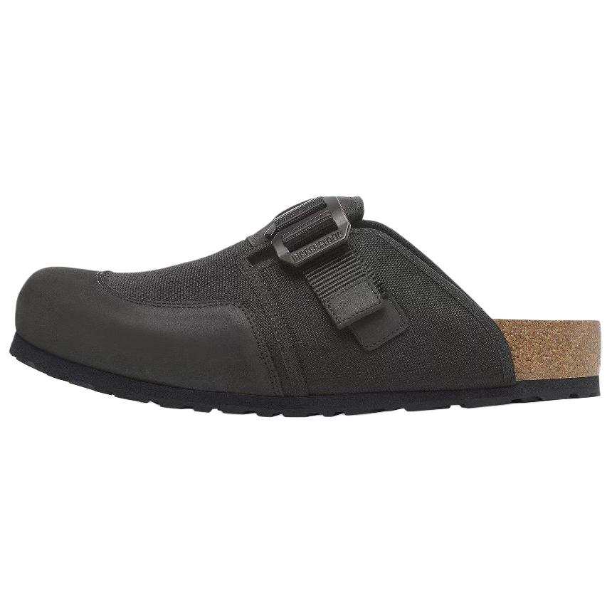 Birkenstock EVA Abrasion Resistant Closed Toe Slippers Men's Black Narrow