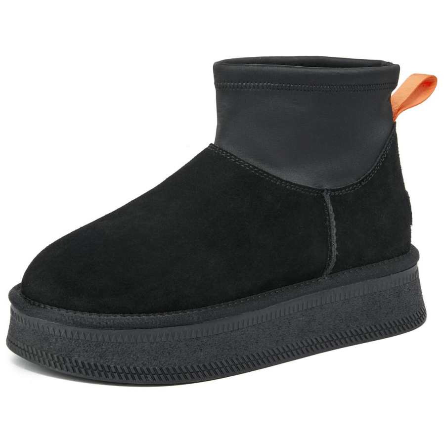 ZGR Thermal Height Increasing Thickened And Fleece Lined Classic And Versatile Short Snow Boots Women's