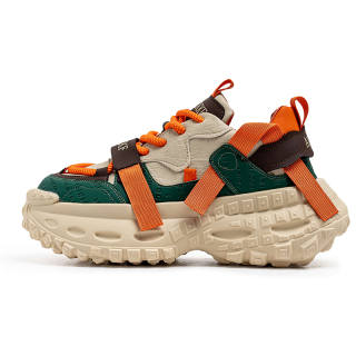 GONGNIULEITING Breathable Height Increasing Breathable Height Increasing Low top Chunky Sneakers Men's