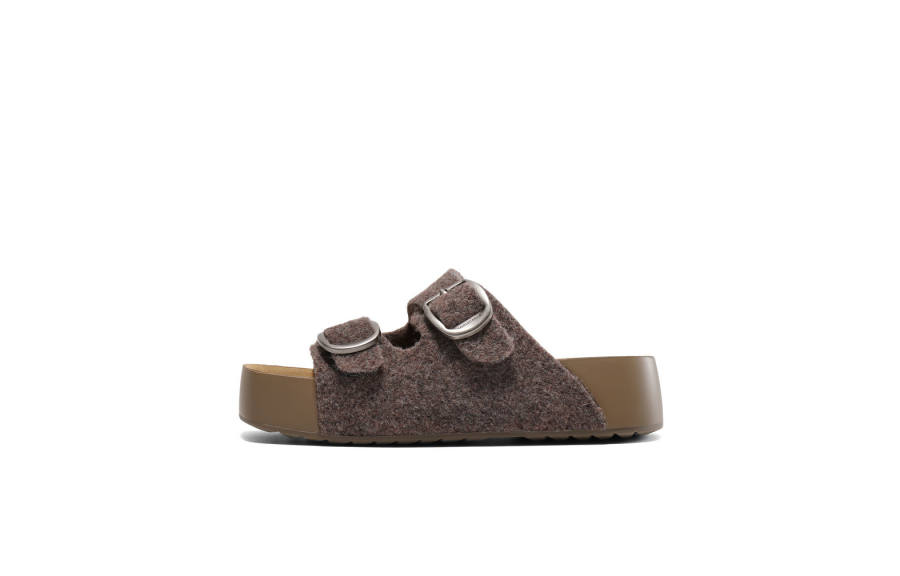BELLE Slip Resistant Abrasion Resistant Slide Slippers Women's