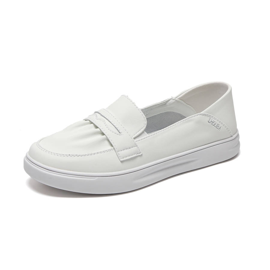 SHOUBA Casual Shoes Women's Low Top White