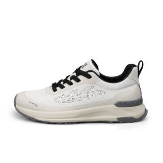 GESHISHI Cow Leather Abrasion Resistant Slip Resistant Low top Casual Shoes Men's