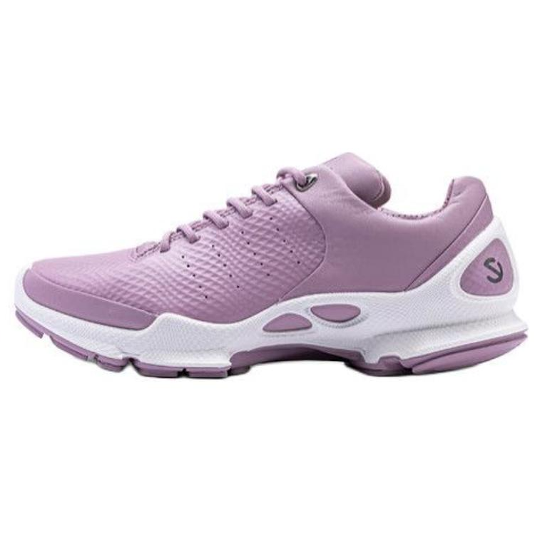 Ecco Biom C Cow Leather Slip Resistant Abrasion Resistant Low top Hiking Shoes Women's Purple