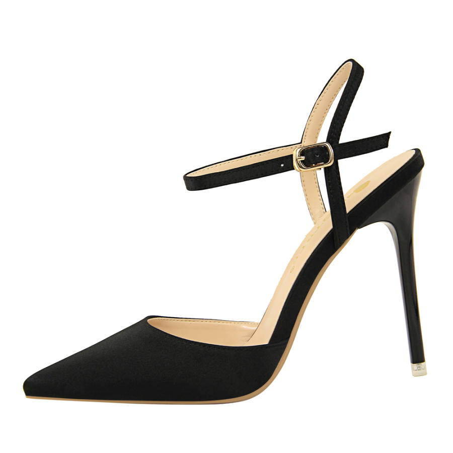 QITUMAUL Slim Heel High Heels 10.5cm Women's