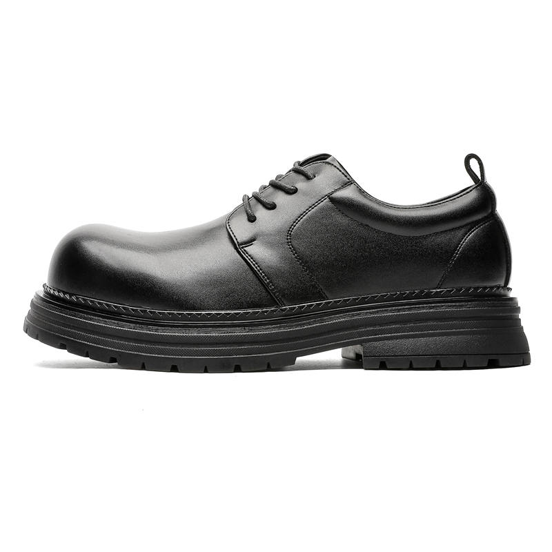 PINYI PINYI Microfiber Leather Casual Shoes Men's Black