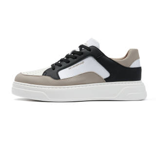 SEVEN Synthetic Leather Low top Skateboard Shoes Men's Khaki