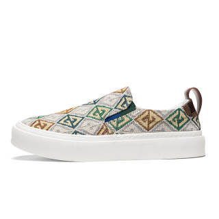 HUABANGONGYUAN Denim Low top Skateboard Shoes Men's