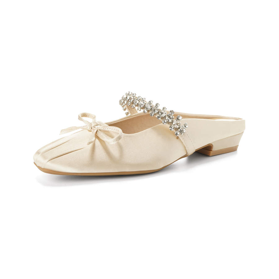 QITUMAUL Closed Toe Slippers Women's