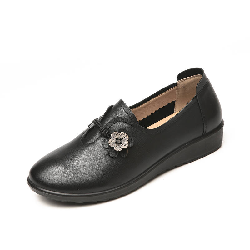 XINNUO Cow Leather Casual Shoes 3cm Women's