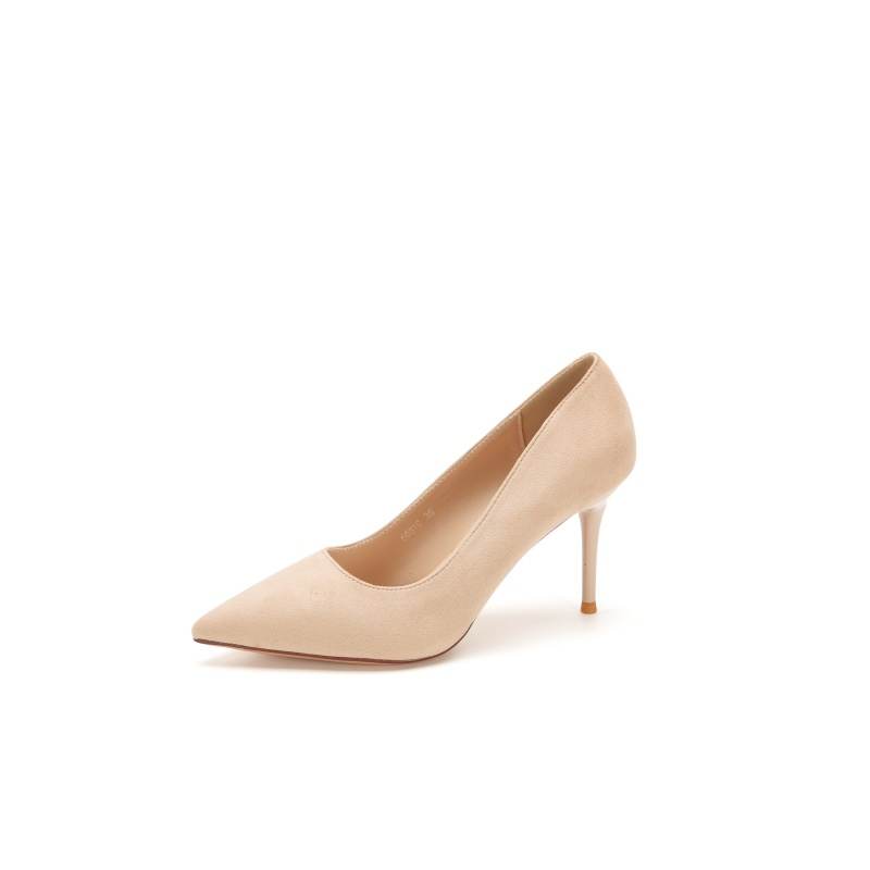 ZUOMILUO Suede Slim Heel High Heels Women's