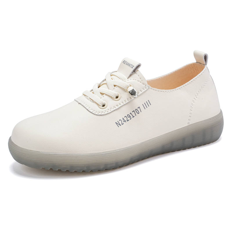 Reivantix Reivanti Microfiber Leather Casual Shoes Women's Beige