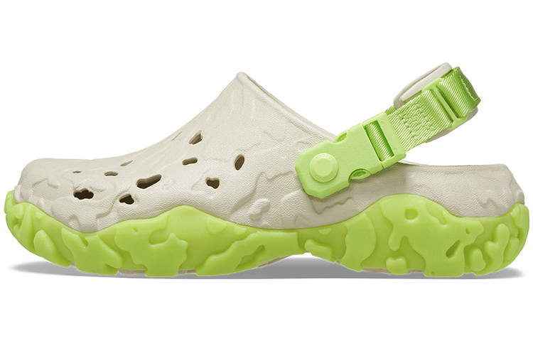 Crocs Crocs EVA Sports Sandals Men's White Green