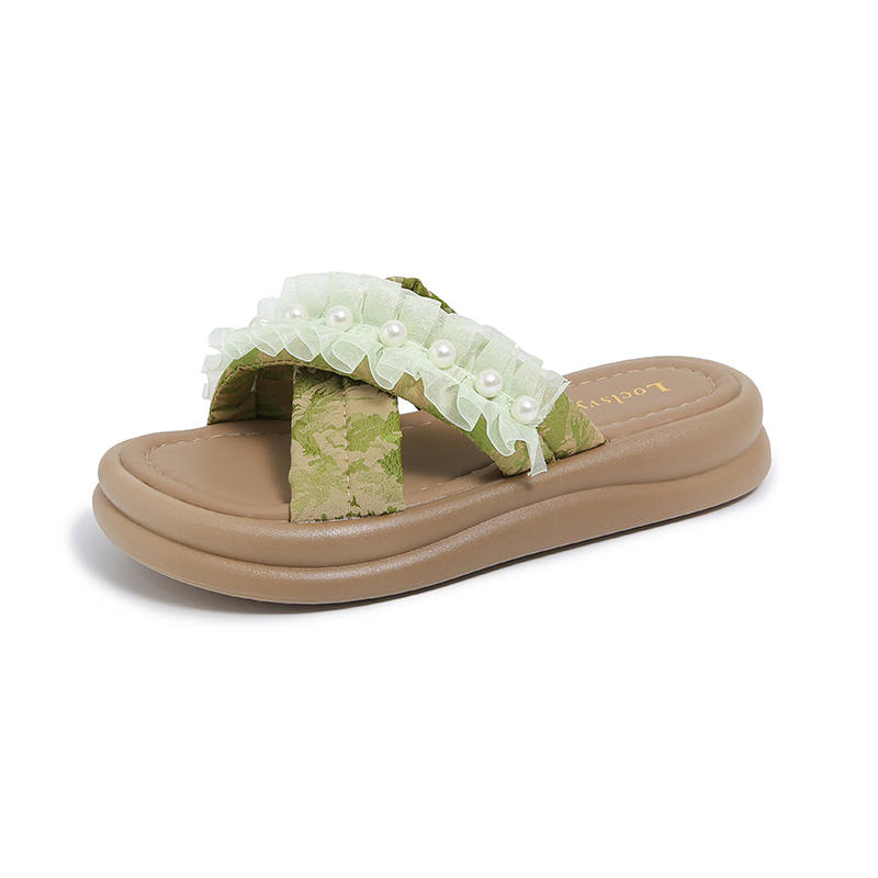 NANJIREN Abrasion Resistant Abrasion Resistant Slide Slippers Women's