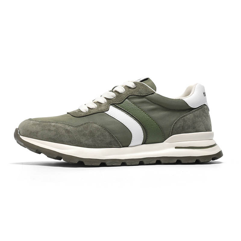 NAVIGARE Small Sailboat Microfiber Leather Height Increasing Height Increasing Low top Casual Shoes Men's Jasper