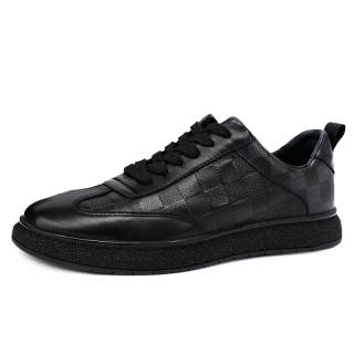 Voguhomme Cow Leather Breathable Low top Casual Shoes Men's