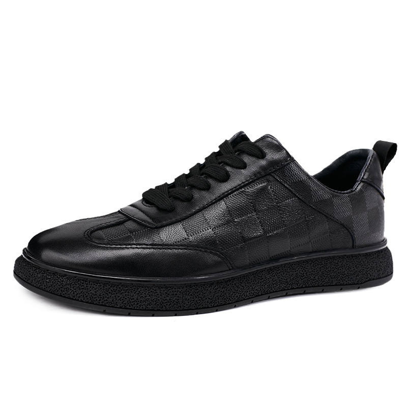 Voguhomme Cow Leather Breathable Low top Casual Shoes Men's