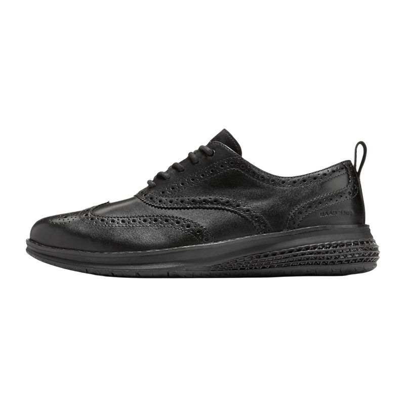 COLE HAAN Cow Leather Men's Casual Shoes Men's Black