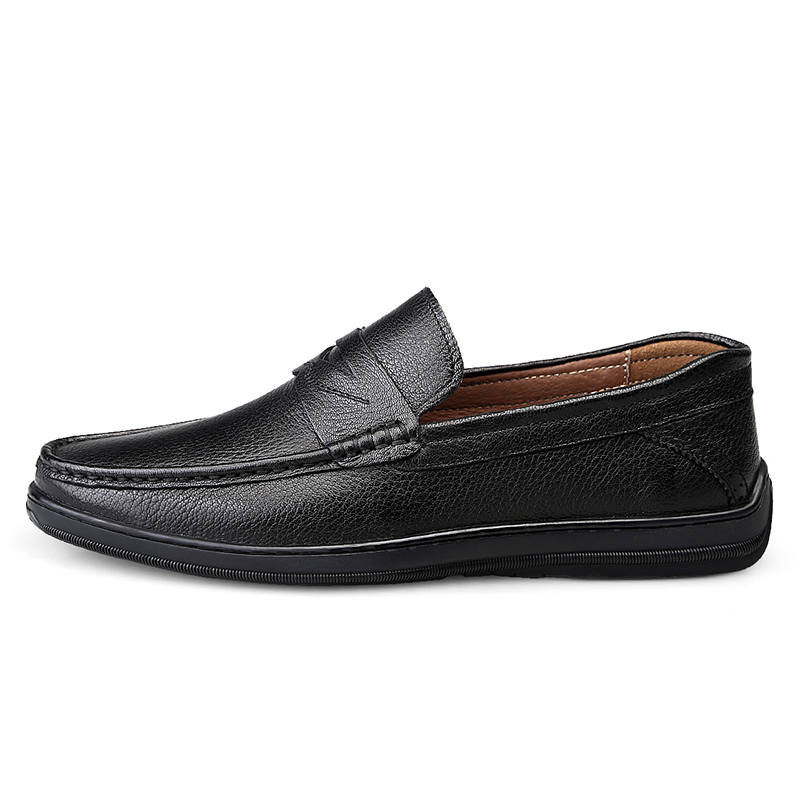 BECK Sheepskin Casual Leather Shoes Men's