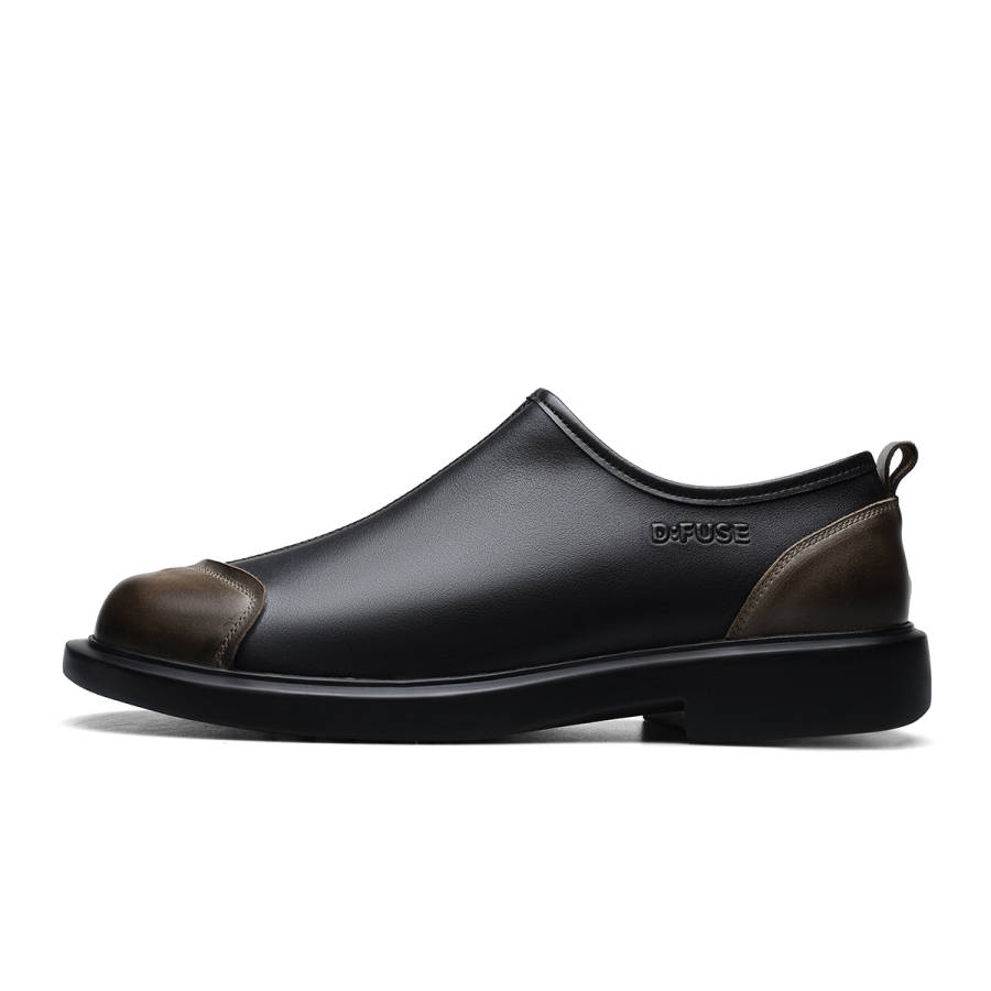 D:FUSE SCANDINAVIA D FUSE SCANDINAVIA Cow Leather Casual Shoes Men's Black