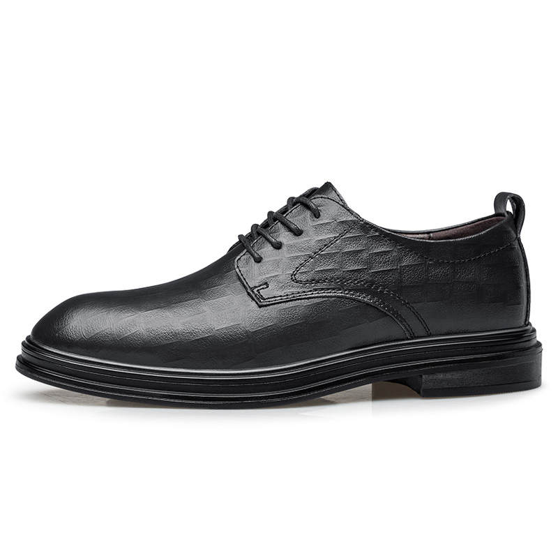 DAOTUSEN Dress Shoes Men's Low Top Black, Brown