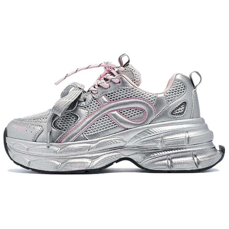 AGSDON Fabric Low top Chunky Sneakers Women's