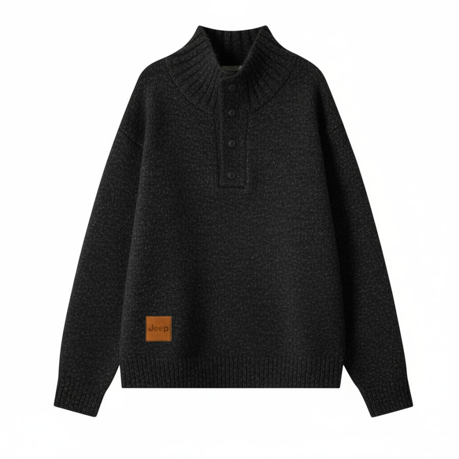 Jeep Jeep Sweaters Unisex Half Turtleneck Moderate
