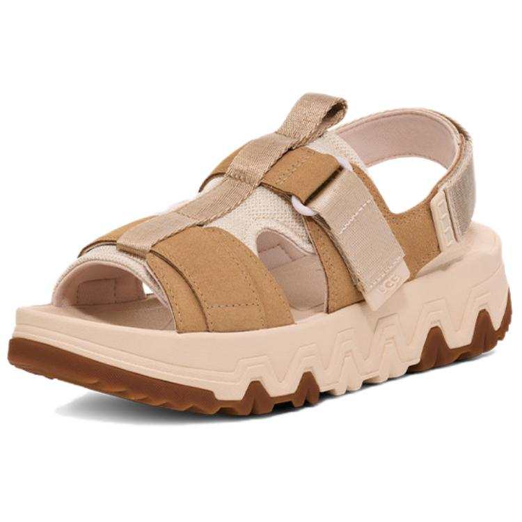UGG UGG CapTrail Fabric Beach Sandals Women's Mustard Seed