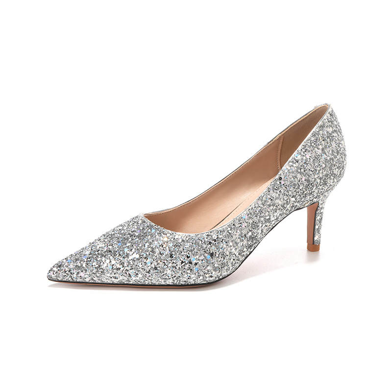 QITUMAUL Slim Heel High Heels Women's