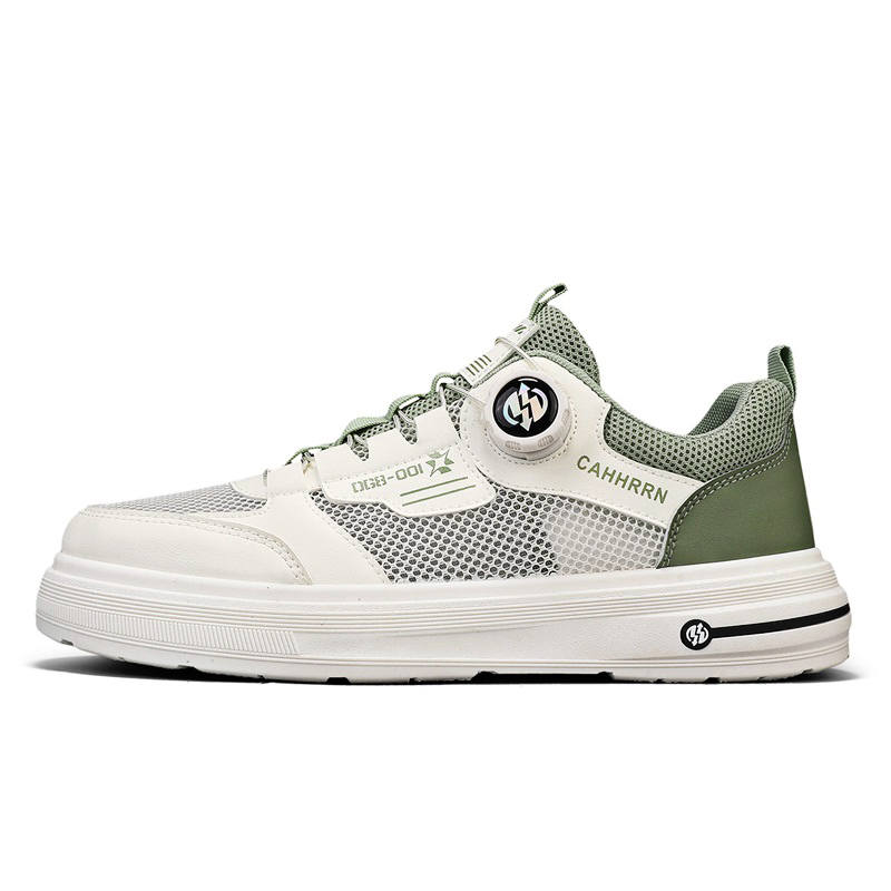 NMR Mesh, Leather Minimalist Fashion Breathable Lightweight Breathable And Lightweight Low top Casual Shoes Men's