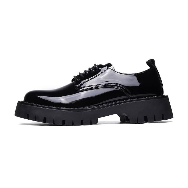 PINYI PINYI Microfiber Leather Casual Shoes Men's Black