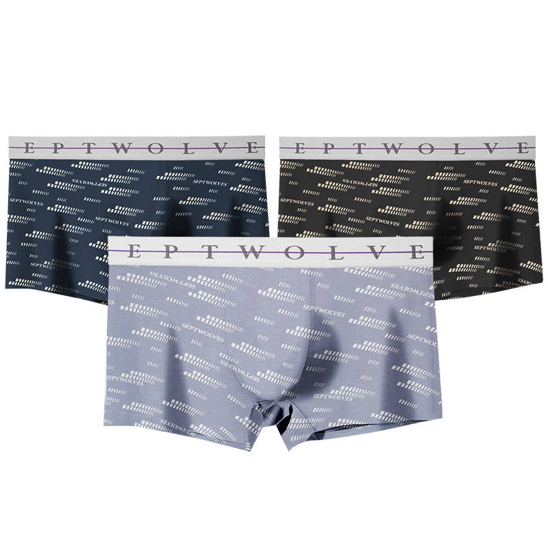 SEPTWOLVES SEPTWOLVES Underwear Gift Box Men's 4 Pack Gift Box Set