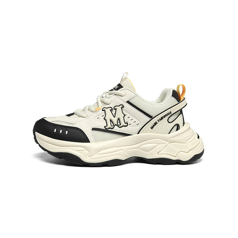 FAIRWHALE Wind Style Collection Cushioning Slip Resistant Low top Chunky Sneakers Men's