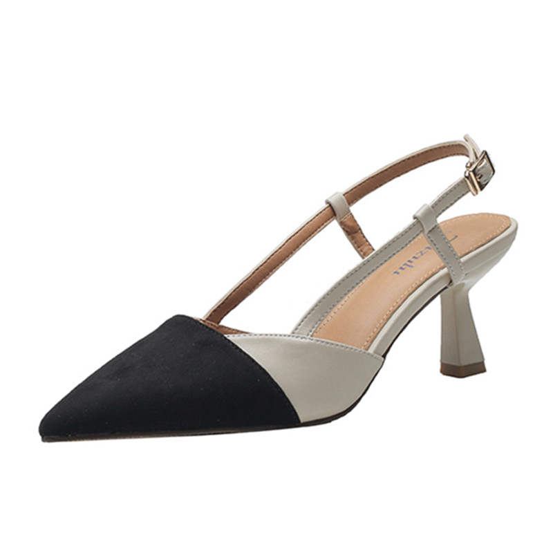 TATAYA Microfiber Leather Slim Heel High Heels 6CM Women's