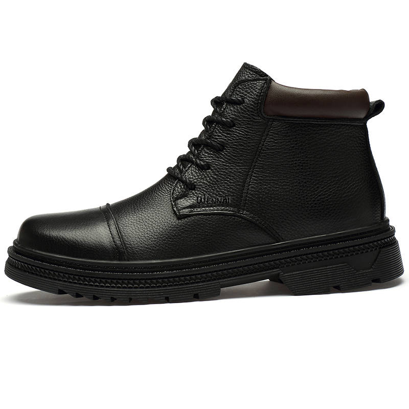 WENNAI WENNAI Short Combat Boots Unisex Black