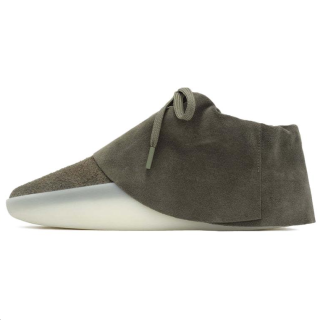 Fear Of God Moc Lo Runner Suede Low top Casual Shoes Unisex Gray Green