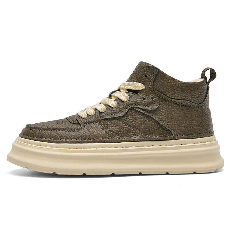 SEPTWOLVES Abrasion Resistant, Lightweight, And Breathable Mid top Skateboard Shoes Men's