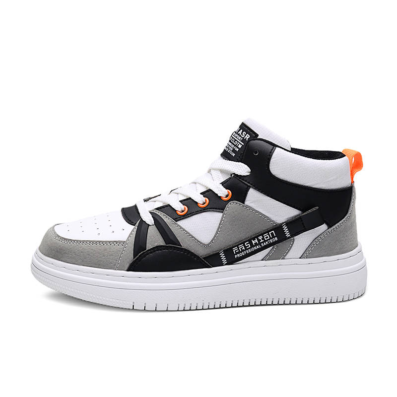 GONGNIUMEILI Abrasion Resistant Abrasion Resistant Mid top Skateboard Shoes Men's
