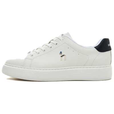 HAZZYS HAZZYSICONIC Collection Cow Leather Low top Skateboard Shoes Men's