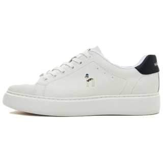 HAZZYS HAZZYSICONIC Collection Cow Leather Low top Skateboard Shoes Men's