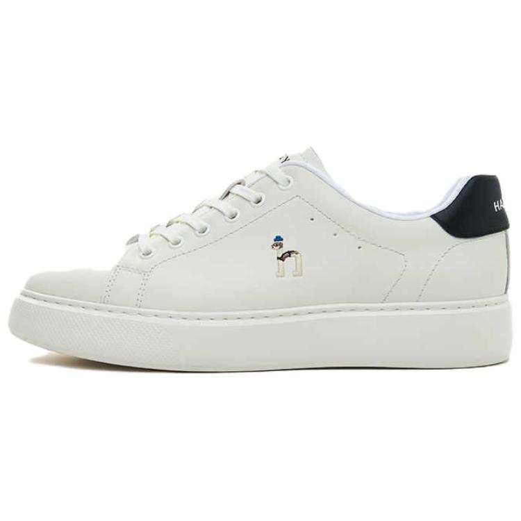 HAZZYS HAZZYSICONIC Collection Cow Leather Low top Skateboard Shoes Men's