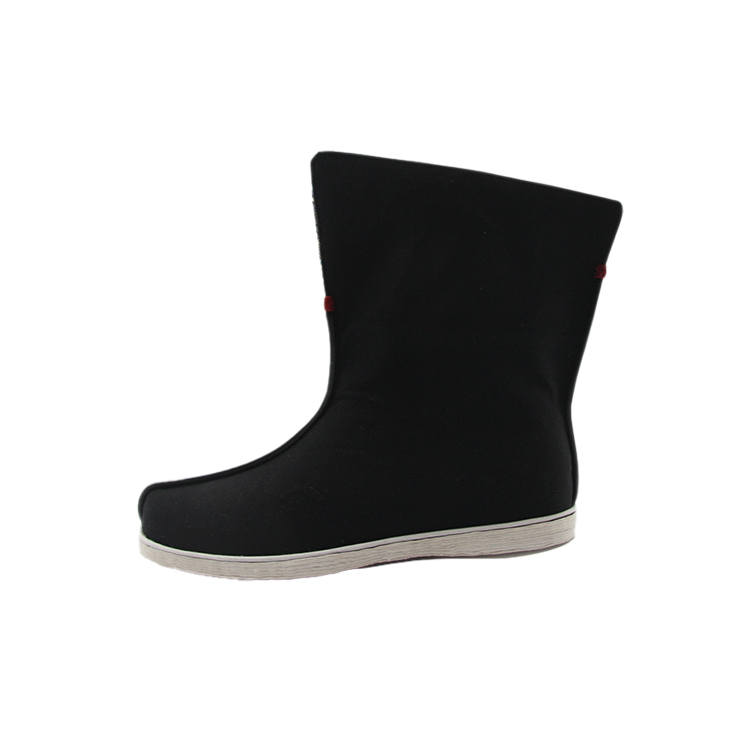 Neiliansheng Men's Handcrafted Multi Layer Sole Work Boots Ankle Boots Men's Black