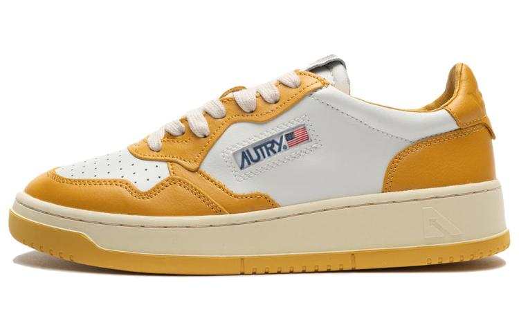 AUTRY AUTRY Medalist Low Bicolor 'White Yellow' Women's