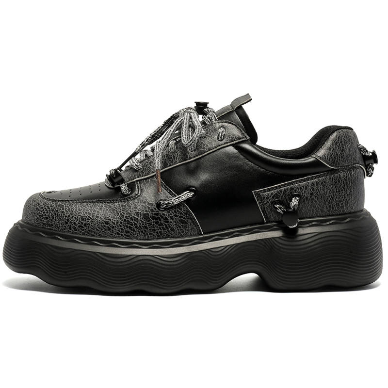 SHUPATE Men's Casual Shoes Men's Low Top Black