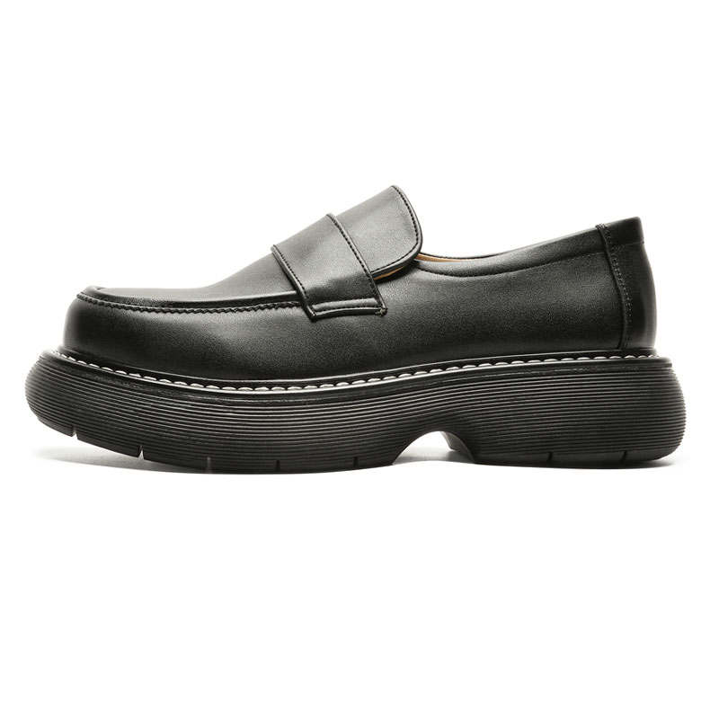 KAQIAODI Microfiber Leather Loafers Men's